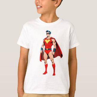 Retro Superheld Toast – 80s Comic Stijl Ontbijt T-shirt