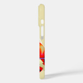 Retro superheldenpersonage Case-Mate iPhone case (Achterkant / Links)