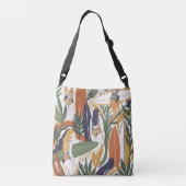 Retro Surf Club Crossbody Tas (Achterkant)