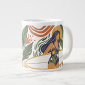 Retro Surf Club Grote Koffiekop (Voorkant rechts)