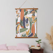 Retro Surf Club Hangend Wandkleed (Slaapkamer)
