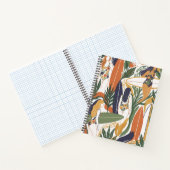 Retro Surf Club Notitieboek (Binnen)