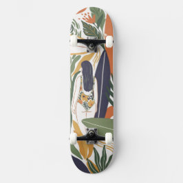 Retro Surf Club Persoonlijk Skateboard