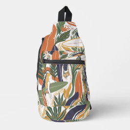 Retro Surf Club Sling Bag