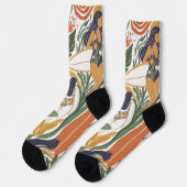 Retro Surf Club Sokken (Links)