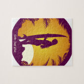 Retro-Surf Draag Legpuzzel (Horizontaal)