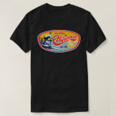  Retro Surf Style Isla Vista College-apparaat T-shirt (Design voorkant)