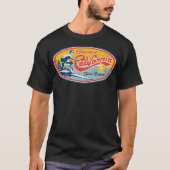 Retro Surf Style UCSB T-shirt (Voorkant)