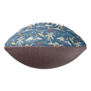 Retro Surf Tropical Patroon American Football