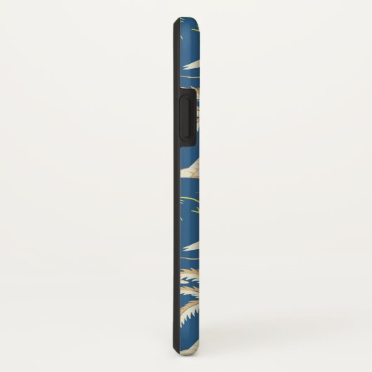 Retro Surf Tropical Patroon Case-Mate iPhone Case (Achterkant/rechts)