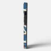 Retro Surf Tropical Patroon Case-Mate iPhone Case (Achterkant / Links)
