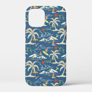 Retro Surf Tropical Patroon Case-Mate iPhone Case