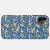 Retro Surf Tropical Patroon Case-Mate iPhone Case (Achterkant (horizontaal))
