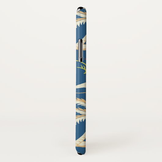 Retro Surf Tropical Patroon Case-Mate iPhone Case (Achterkant / rechts)