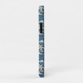 Retro Surf Tropical Patroon Case-Mate iPhone Case (Achterkant/rechts)