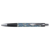 Retro Surf Tropical Patroon Pen (Achterkant)