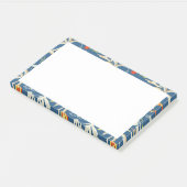 Retro Surf Tropical Patroon Post-it® Notes (Schuin)