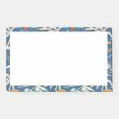 Retro Surf Tropical Patroon Post-it® Notes (Voorkant)