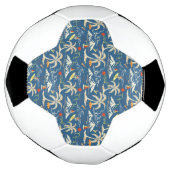 Retro Surf Tropical Patroon Voetbal (Gedraaid)