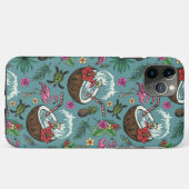 Retro-surf tropisch gevlekt patroon Case-Mate iPhone case (Achterkant (horizontaal))