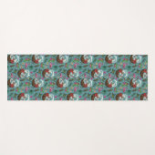 Retro-surf tropisch gevlekt patroon yogamat (Voorkant (horizontaal))