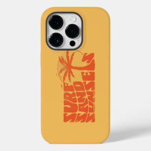 Retro Surf Zand Zonsondergang Palmboom Strand Sfee iPhone 14 Plus Hoesje