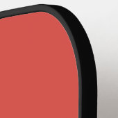 Retro Surf Zonsondergang Drie Baan Strepen met Naa Pickleball Paddle (Links Detail)