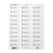 Retro Surfboards Retouradres Etiket (Full Sheet)