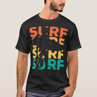 Retro  surfcadeau voor surfers t-shirt