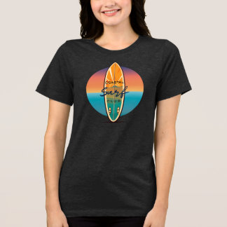 Retro surfen, gewoon surf T-shirt Surfer Cadeau Vi