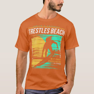 Retro Surfen Schildpadden San Clemente California  T-shirt