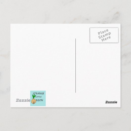 Retro Surfer Dude Briefkaart (Achterkant)