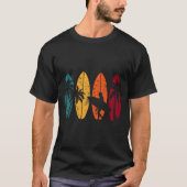 Retro Surfer Gift  Surfred Surf Board Beach T-shirt (Voorkant)