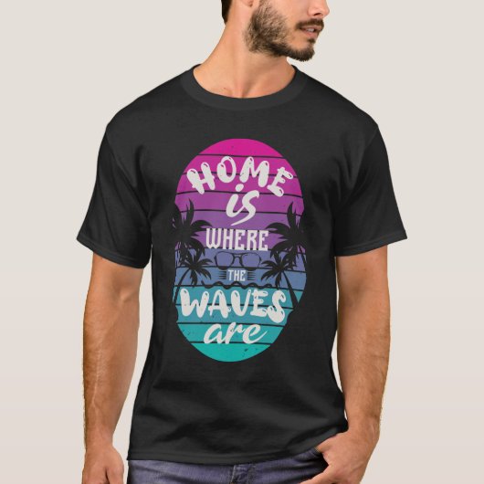 Retro Surfer Gift T-shirt (Voorkant)