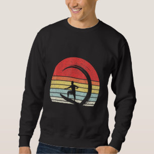 Retro Surfer Wave Surfen Surf Strand Trui