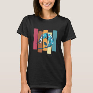 Retro Surfer Waves Water Sport Surfboard Surf Surf T-shirt