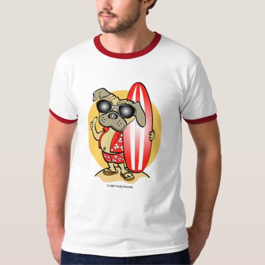 Retro Surfin' T - shirts (Voorkant)