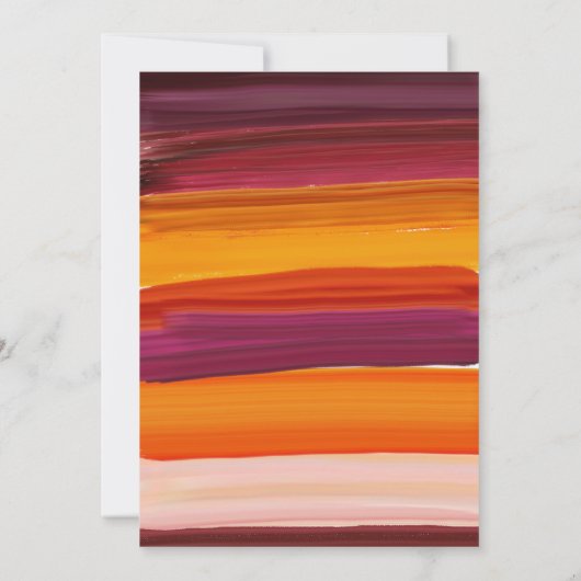 Retro Surfing Birthday Invitation Kaart (Achterkant)