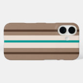 Retro Surfing Stripes Patroon Case-Mate iPhone Case (Achterkant (horizontaal))