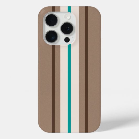Retro Surfing Stripes Patroon Case-Mate iPhone Case (Achterkant)