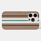 Retro Surfing Stripes Patroon Case-Mate iPhone Case (Achterkant (horizontaal))