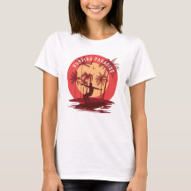 Retro Surfingparadijs T-Shirt