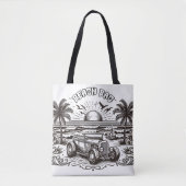 Retro Surven Auto Kleuren Tote Bag (Voorkant)