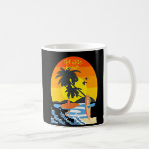 Retro Surven en zand Koffiemok