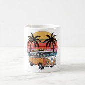 Retro Surven van Sunset Vibes Koffiemok (Center)