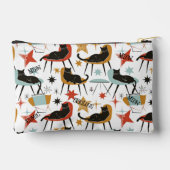 Retro Swanky Black Cat in Atomic MCM Accessory Bag Etui (Achterkant)