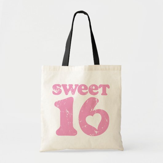 Retro Sweet 16 Tote Bag (Voorkant)