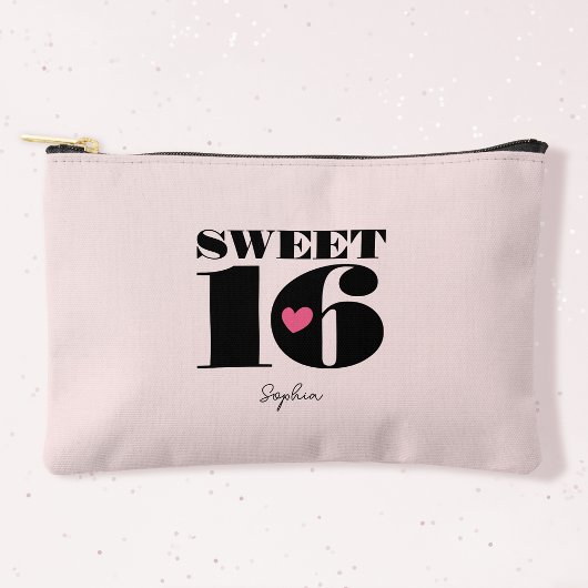 Retro Sweet 16 Verjaardag Gepersonaliseerde Naam R Etui