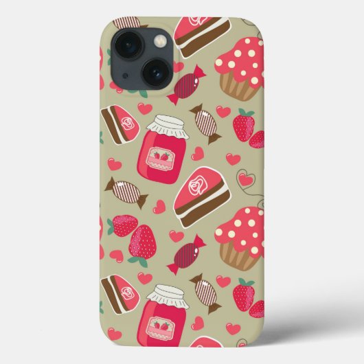 Retro Sweets Case-Mate iPhone Case (Achterkant)