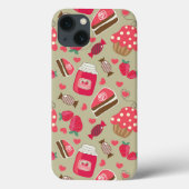 Retro Sweets Case-Mate iPhone Case (Achterkant)
